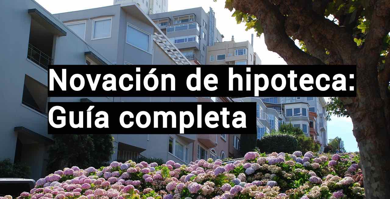 Novación de hipoteca