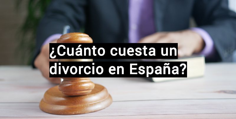 cuanto cuesta un divorcio en España