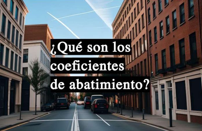 que son los coeficientes de abatimiento